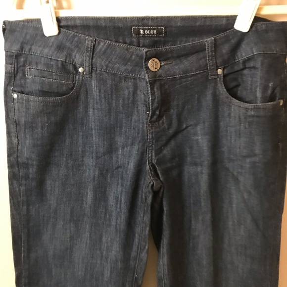 Blue Bootcut Jeans 👖 - Picture 3 of 7